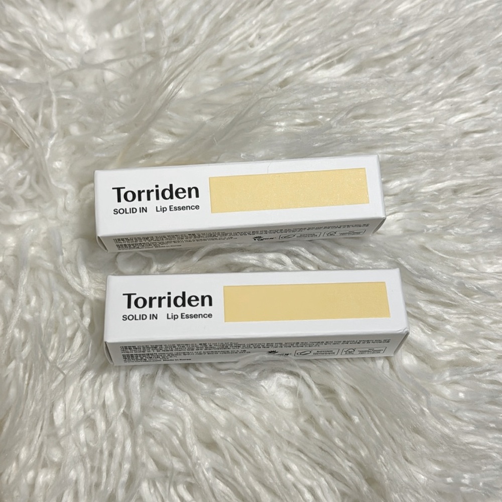 BNIB Sephora Olive Young Kbeauty Torriden Solid In Lip Essence Balm Duo